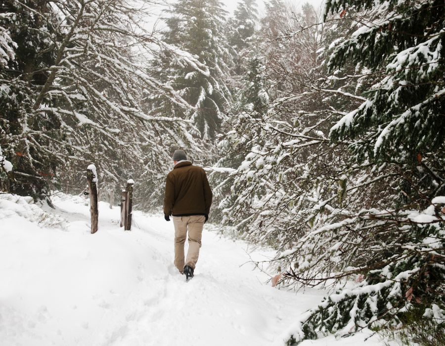 homme protection alpes