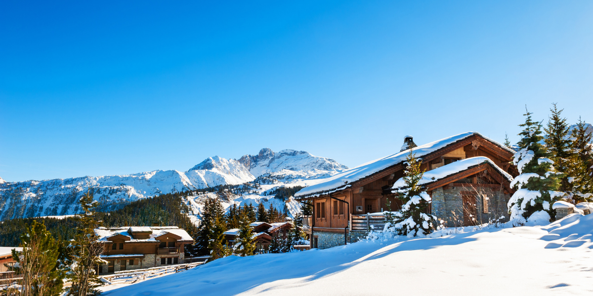 stations alpines et courchevel